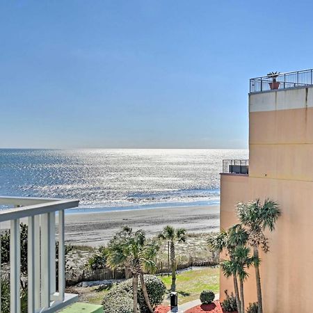 Beachfront Condo In Myrtle Beach With Pool Access Екстериор снимка