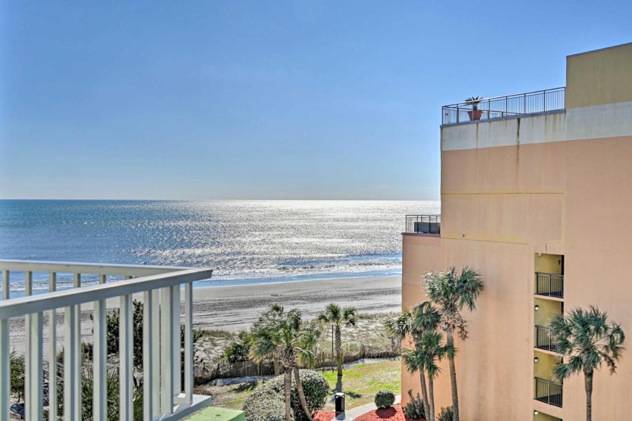 Beachfront Condo In Myrtle Beach With Pool Access Екстериор снимка