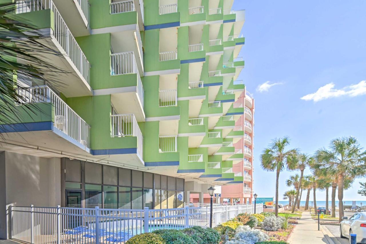 Beachfront Condo In Myrtle Beach With Pool Access Екстериор снимка