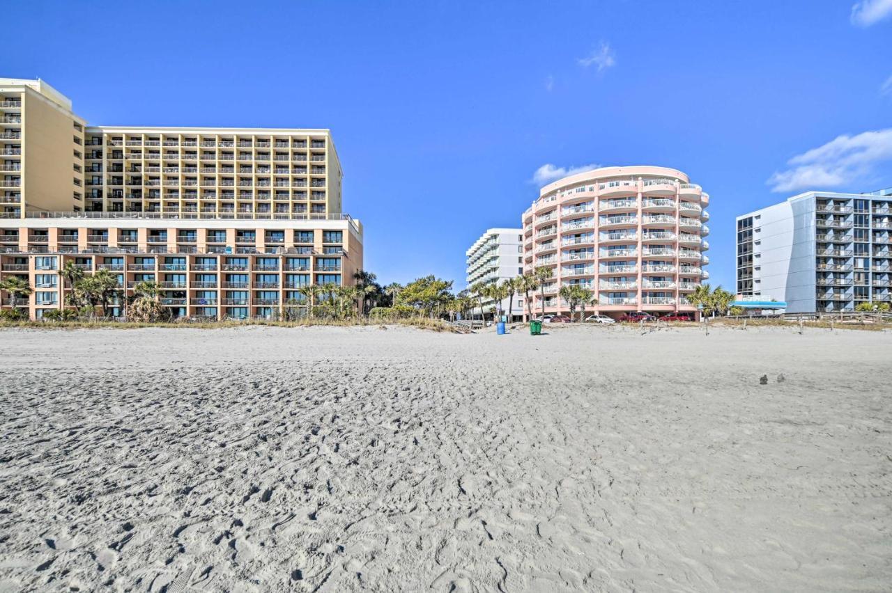 Beachfront Condo In Myrtle Beach With Pool Access Екстериор снимка