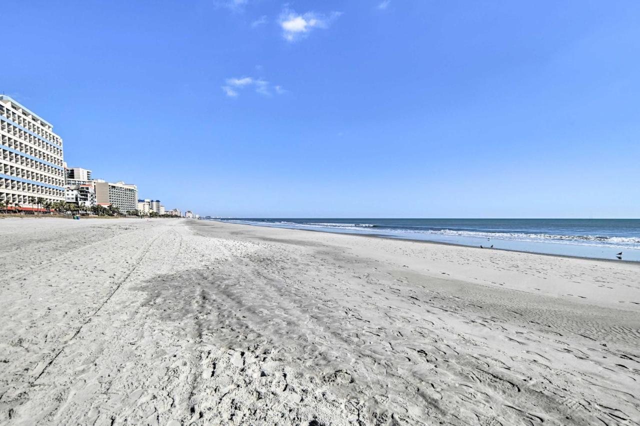 Beachfront Condo In Myrtle Beach With Pool Access Екстериор снимка